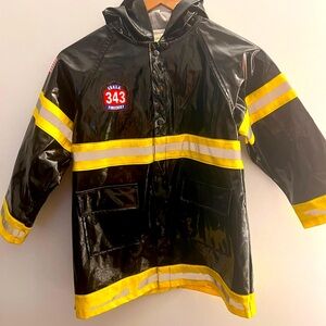 6/6x Western Chief Fireman hooded rain jacket 🚒